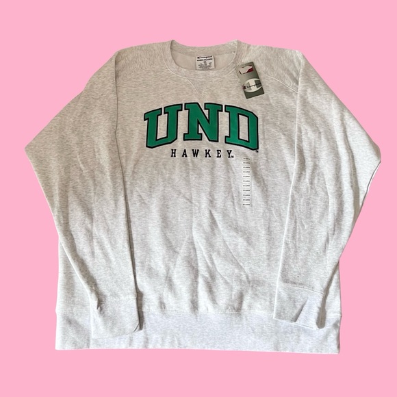 Champion UND Hockey Crewneck Sweatshirt - Picture 1 of 4